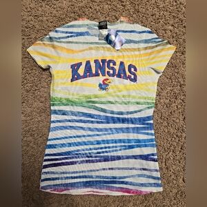 Kansas university women’s tee - NWT